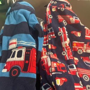 2 18 months fleece carter zip pjs
